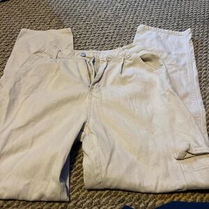 Super cute cream cargo pants
